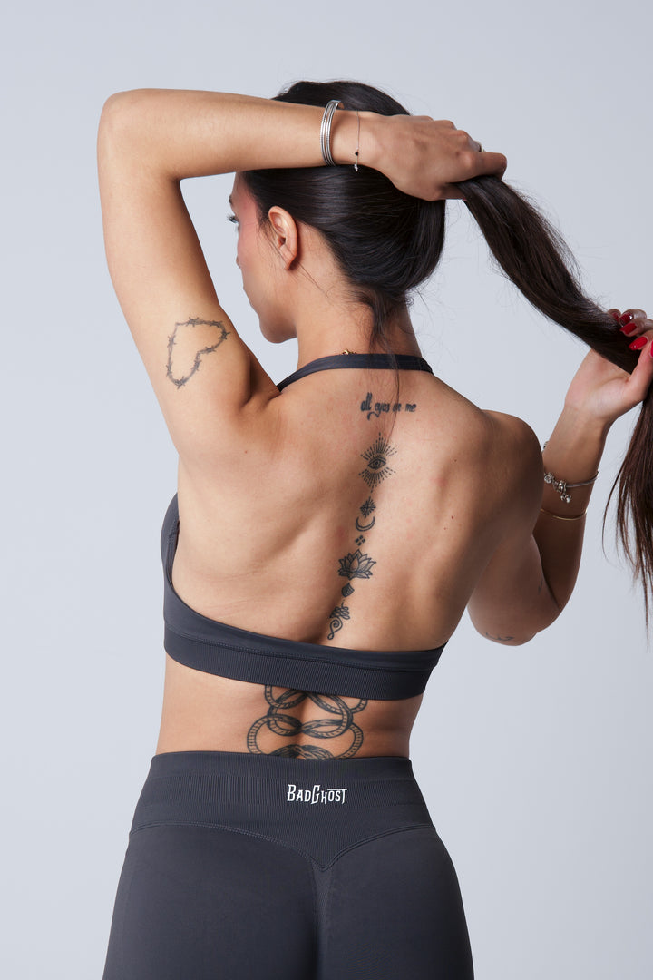 REBEL HALTER BRA
