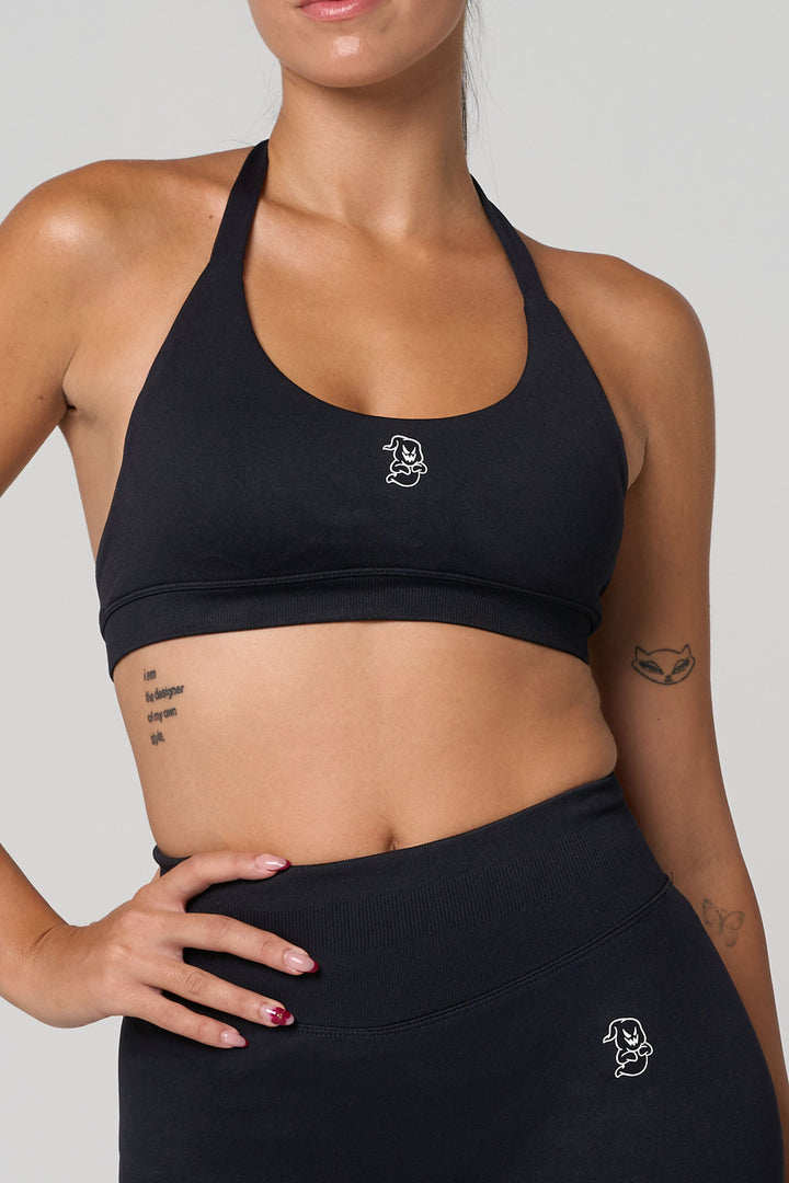 REBEL HALTER BRA